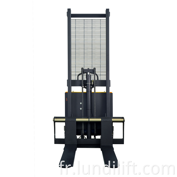 Gantry Width 700mm 1.5ton 1.6m Semi-electric Stacker